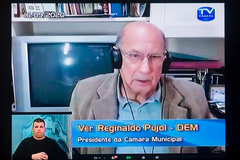 Pujol conduziu sessão que apreciou projetos do governo municipal