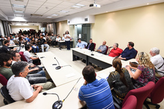Debate na Cosmam sobre o futuro da área da Fazenda Arado Velho