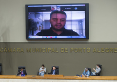 Orestes foi ouvido de forma virtual pela comissão nesta segunda-feira