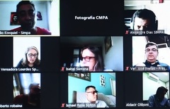 Reunião com servidores do HPS