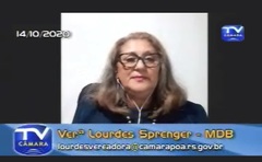 Vereadora Lourdes coordenou a audiência pública