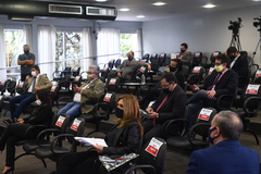 Apreciação do veto foi feita na tarde desta quarta-feira em reunião presencial/virtual