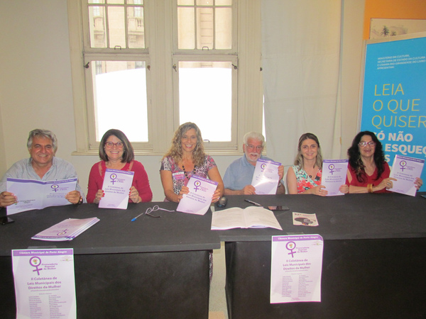 Lançamento da II Coletânea de Leis Municipais dos Direitos da Mulher,da Procuradoria Especial da Câmara Municipal de Porto Alegre