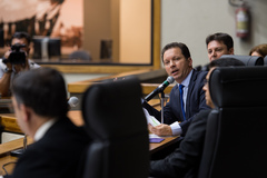 Prefeito Nelson Marchezan prestou depoimento na Comissão Processante em seis de novembro