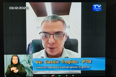 Trogildo presidiu a reunião das comissões conjuntas