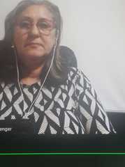 Vereadora Lourdes em sessão ordinária