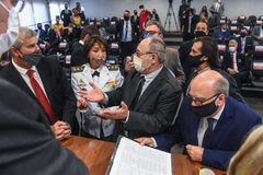 Posse dos vereadores e prefeito de 2021.