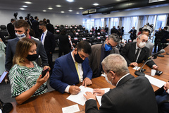 Posse dos vereadores e prefeito de 2021.