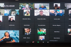 Vereadores estiveram reunidos na tarde desta quinta-feira, em videoconferência