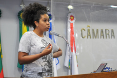Vereadora Karen Santos (PSOL)