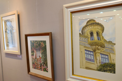 Os trabalhos estão no espaço cultural do 2º piso