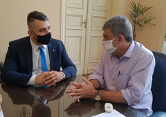 Reunião com o prefeito Sebastião Melo