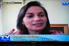 Secretária Janaína Andino