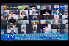 Audiência pública foi realizada pela plataforma Zoom e se estendeu por mais de 3 horas