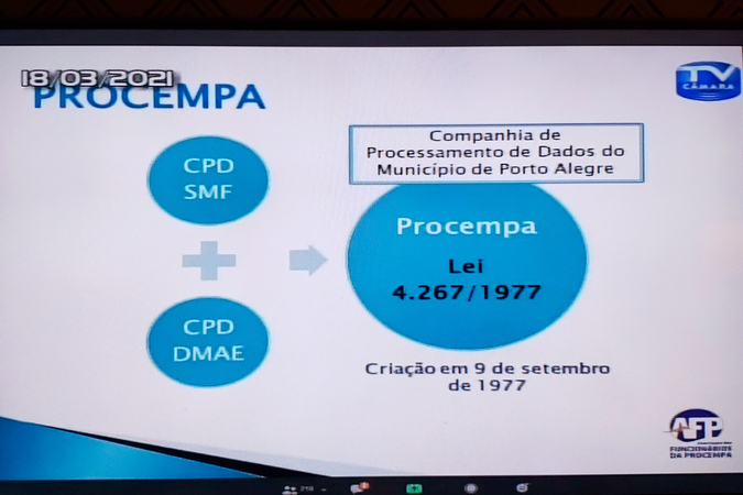 Audiência pública debate fim da obrigatoriedade de contratos da Prefeitura com a Procempa.