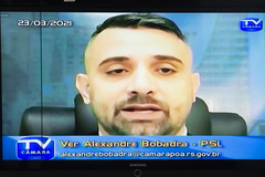 Sabatina do novo Corregedor Geral da Guarda Municipal, Sr. Adil Moura.