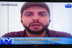 Sabatina do novo Corregedor Geral da Guarda Municipal, Sr. Adil Moura.