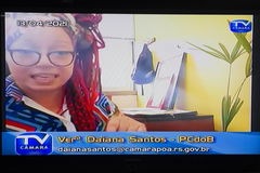 Reunião sobre questões envolvendo as escolas durante a Pandemia, com participação de diretoras de escolas, Secretária da Educação do Município e representantes de entidades