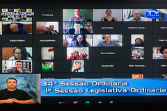 Sessão ordinária remota.