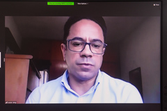 Gestão da Transparência no Município de Porto Alegre. Na foto, Lucas Jung, chefe de unidade na Secretaria de Transparência Pública