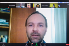 Sistematização dos Projetos Especiais de Impacto Urbano de 2° Grau em Porto Alegre. Na foto, Fabian Domingues