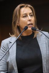 Retrato. Vereadora Fernanda Barth.