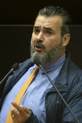 Retrato. Vereador Claudio Janta.