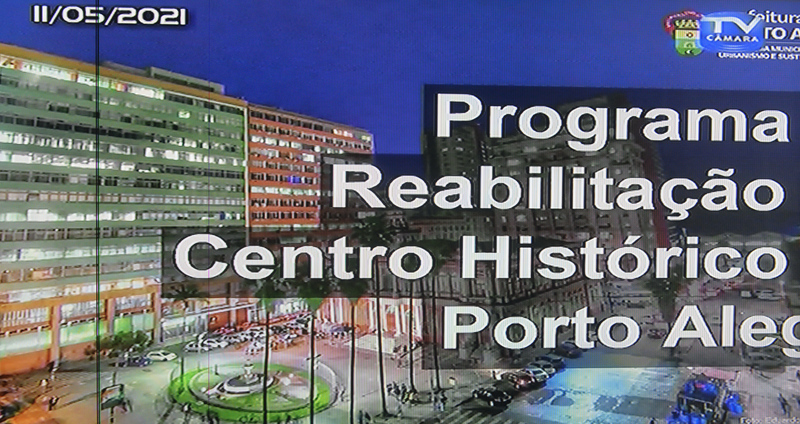 Reunião para debate do Plano Diretor e Centro Histórico.