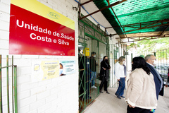 Unidade de Saúde  do bairro Rubem Berta