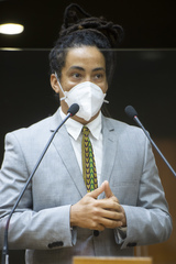 Retrato. Vereador Matheus Gomes.