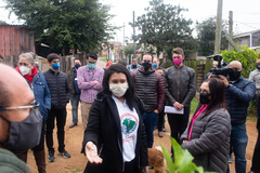 Vereadores da Cosmam foram à Lomba do Sabão ouvir moradores