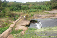 Barragem da Lomba do Sabão está localizada dentro do Parque Saint'Hilaire