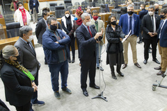 Sessão desta segunda-feira começou a discutir o projeto que muda a previdência municipal