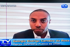 Geórgio da Rosa defendeu decisão judicial que proíbe remoção de pessoas em situação de rua sem que seja ofertado alternativa de acolhimento