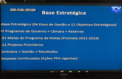 Audiência Pública para apresentação e debate do Plano Plurianual 2022-2025