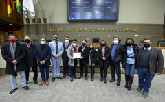 Homenagem ao hospital foi hoje no Plenário Otávio Rocha