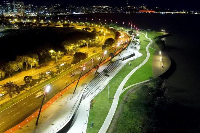 PPP prevê a substituição de mais de 100 mil pontos de iluminação por lâmpadas de LED. Foto: Luís Adriano Madruga / Divulgação PMPA