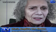 Maria Angélica explicou como funciona a alfabetização