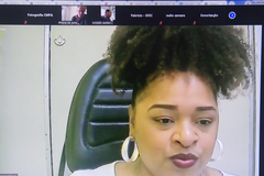 Reunião ordinária da Cefor. Vereadora Bruna Rodrigues.