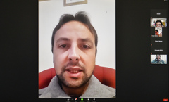 Reunião para tratar sobre ações sendo realizadas sobre o Carnaval e Porto Seco.