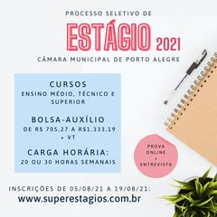 Processo Seletivo para estagiários