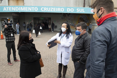 Vereadores da comissão visitaram o posto em agosto