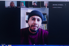 Apresentação das Políticas Públicas para a Juventude de Porto Alegre. Na foto, vereador Giovane Byl