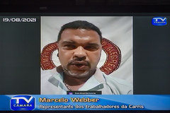 Motorista Marcelo Weber destacou importância do cobrador para a eficiência do sistema