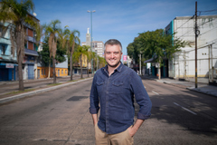 Ramiro Rosário no 4º Distrito de Porto Alegre. Foto: Jefferson Bernardes / Divulgação / Arquivo 