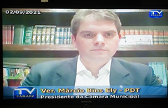 Encontro foi através da plataforma Zoom