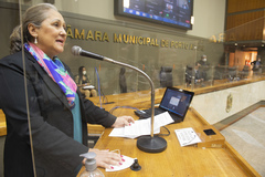 Vereadora Lourdes Sprenger (MDB)