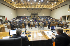 Votação foi concluída à noite
