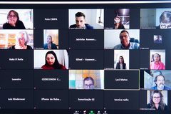 Encontro extraordinário foi feito pela plataforma Zoom