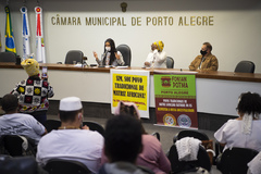 Primeira reunião da Frente, que será presidida pela vereadora Karen Santos (PSOL), teve ampla participação